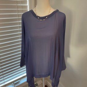 NWT: Eileen Fisher Blang Round Neck Box Top   - XL